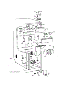 04 - Fresh Food Section parts for Ge Refrigerator TFX25PRYFWW from AppliancePartsPros.com