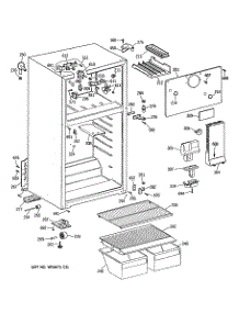 02 - Section2 parts for Ge Refrigerator TBX14SYTBRAD from AppliancePartsPros.com