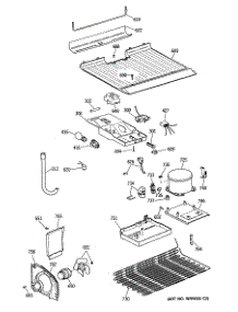 03 - Section3 parts for Ge Refrigerator TBX14SYTBRAD from AppliancePartsPros.com