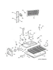06 - Unit Parts parts for Ge Refrigerator TBK18JAXMRAA from AppliancePartsPros.com