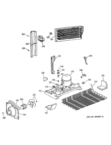 06 - Unit Parts parts for Ge Refrigerator TBX18JATHRWH from AppliancePartsPros.com