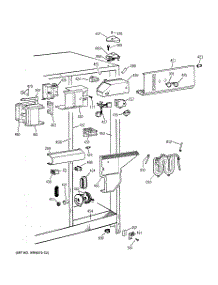 04 - Fresh Food Section parts for Ge Refrigerator CSK27PFZBWW from AppliancePartsPros.com