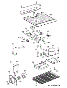 03 - Section3 parts for Ge Refrigerator MTE16EASFRWH from AppliancePartsPros.com