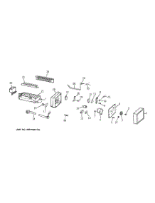 07 - Ice Maker parts for Ge Refrigerator TBX18ZIXPRWW from AppliancePartsPros.com