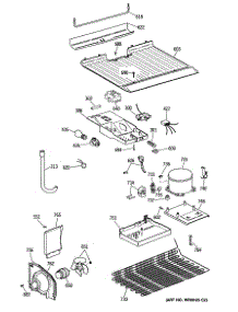 03 - Section3 parts for Ge Refrigerator TBX16SATBLWH from AppliancePartsPros.com