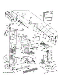 03 - Freezer Section parts for Ge Refrigerator TFK22PRBCAA from AppliancePartsPros.com