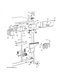 04 - Fresh Food Section parts for Ge Refrigerator TFK22PRBCAA from AppliancePartsPros.com