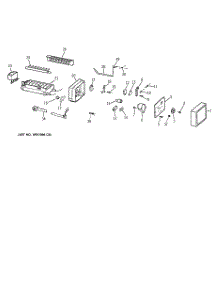 07 - Icemaker Wr30x0318 parts for Ge Refrigerator TBX21JIZBRWW from AppliancePartsPros.com