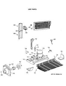 06 - Unit Parts parts for Ge Refrigerator TBE21JASRRWH from AppliancePartsPros.com