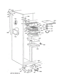 03 - Freezer Section parts for Ge Refrigerator ZIS36NXA from AppliancePartsPros.com