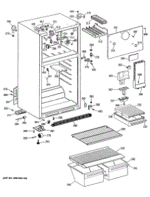 02 - Section2 parts for Ge Refrigerator MTX14EYSDRWH from AppliancePartsPros.com