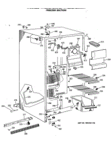 02 - Freezer Section parts for Ge Refrigerator TFX20SASMAD from AppliancePartsPros.com
