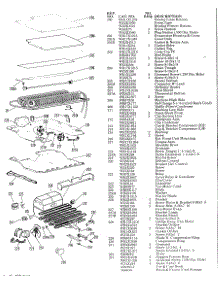 03 - Section3 parts for Ge Refrigerator TBFM21VAB from AppliancePartsPros.com