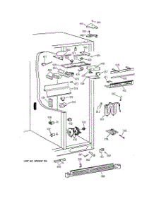 05 - Fresh Food Section parts for Ge Refrigerator TPX24BRYEWW from AppliancePartsPros.com