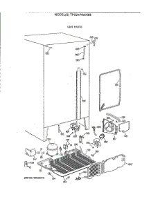06 - Unit Parts parts for Ge Refrigerator TPG21PRXABB from AppliancePartsPros.com