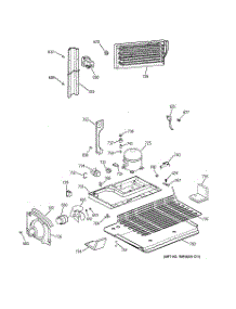 06 - Unit Parts parts for Ge Refrigerator TBT21DAXGRAA from AppliancePartsPros.com