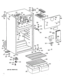02 - Section2 parts for Ge Refrigerator TBX14SYTDLAD from AppliancePartsPros.com