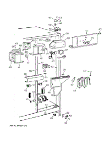 04 - Fresh Food Section parts for Ge Refrigerator CSK27DHZBAA from AppliancePartsPros.com
