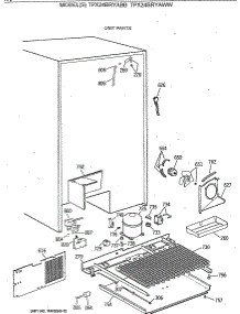 07 - Icemaker parts for Ge Refrigerator TPX24BRYAWW from AppliancePartsPros.com
