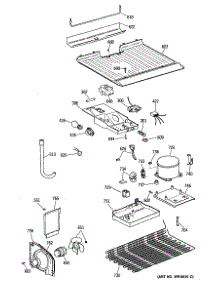 03 - Section3 parts for Ge Refrigerator MTH16CYSGRAD from AppliancePartsPros.com