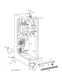 03 - Freezer Section parts for Ge Refrigerator TFX20JABCAA from AppliancePartsPros.com
