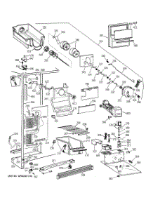 02 - Freezer Section parts for Ge Refrigerator MST24GRXAWW from AppliancePartsPros.com