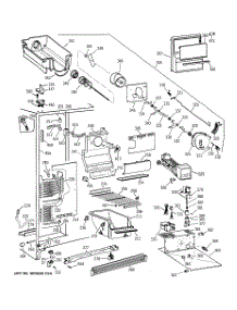 03 - Freezer Section parts for Ge Refrigerator MSK27DHZBWH from AppliancePartsPros.com