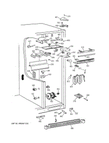 05 - Fresh Food Section parts for Ge Refrigerator TFX30PRYFWW from AppliancePartsPros.com