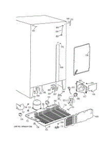 06 - Unit Parts parts for Ge Refrigerator MSK27DHZAWH from AppliancePartsPros.com