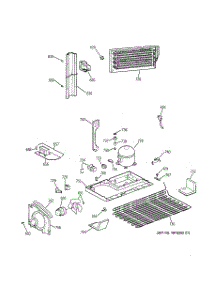 06 - Unit Parts parts for Ge Refrigerator TBE25PATJRWW from AppliancePartsPros.com