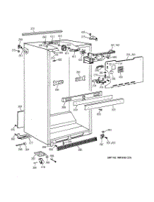 03 - Cabinet Parts parts for Ge Refrigerator TBK21JAXKRAA from AppliancePartsPros.com