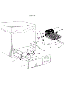 04 - Back View parts for Ge Refrigerator TFF20DMC from AppliancePartsPros.com