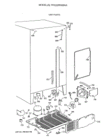 06 - Unit Parts parts for Ge Refrigerator TFK22PRXBAA from AppliancePartsPros.com
