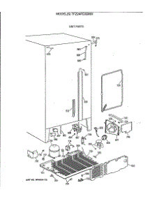 06 - Unit Parts parts for Ge Refrigerator TFZ24PEXBWH from AppliancePartsPros.com