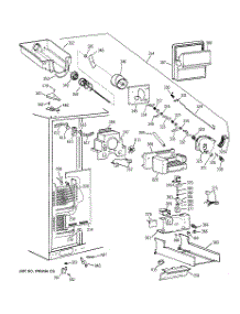 04 - Freezer Section parts for Ge Refrigerator TFX30PBZABB from AppliancePartsPros.com