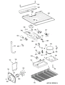 03 - Section3 parts for Ge Refrigerator TBH14DATCRAD from AppliancePartsPros.com