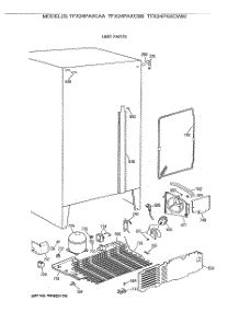 05 - Unit Parts parts for Ge Refrigerator TFX24PAXCWW from AppliancePartsPros.com