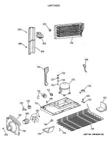 06 - Unit Parts parts for Ge Refrigerator TBE18JASTRAD from AppliancePartsPros.com