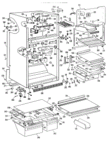 02 - Section2 parts for Ge Refrigerator MTX19GLERAD from AppliancePartsPros.com