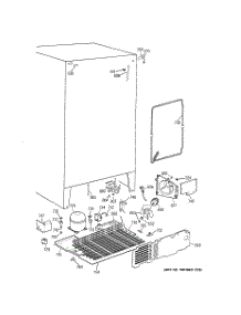 04 - Unit Parts parts for Ge Refrigerator TFG22JRBCWH from AppliancePartsPros.com