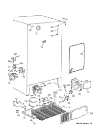 06 - Unit Parts parts for Ge Refrigerator TFX22PPBAWW from AppliancePartsPros.com