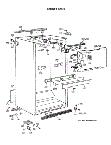 03 - Cabinet Parts parts for Ge Refrigerator TBE18JATMRAD from AppliancePartsPros.com