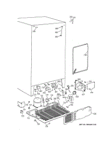 06 - Unit Parts parts for Ge Refrigerator TFJ22PRBAWW from AppliancePartsPros.com