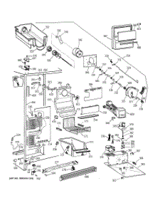 03 - Freezer Section parts for Ge Refrigerator MSK27PFXEWW from AppliancePartsPros.com
