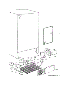 07 - Unit Parts parts for Ge Refrigerator TFX22JABAAA from AppliancePartsPros.com