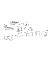 09 - Ice Maker parts for Ge Refrigerator TBX22PRBMRAA from AppliancePartsPros.com