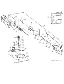 05 - Ice Bucket parts for Ge Refrigerator TFX22JRBAWW from AppliancePartsPros.com