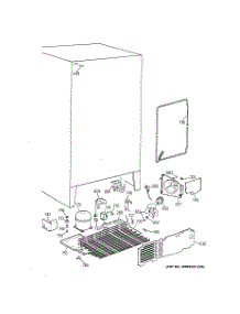 08 - Unit Parts parts for Ge Refrigerator TFX22GRBCWW from AppliancePartsPros.com