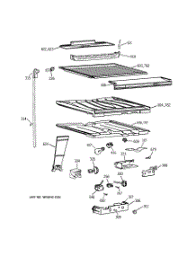 07 - Compartment Separator Parts parts for Ge Refrigerator TBX22PRYFRAA from AppliancePartsPros.com