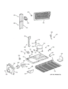 06 - Unit Parts parts for Ge Refrigerator TBX21JIXJRWW from AppliancePartsPros.com